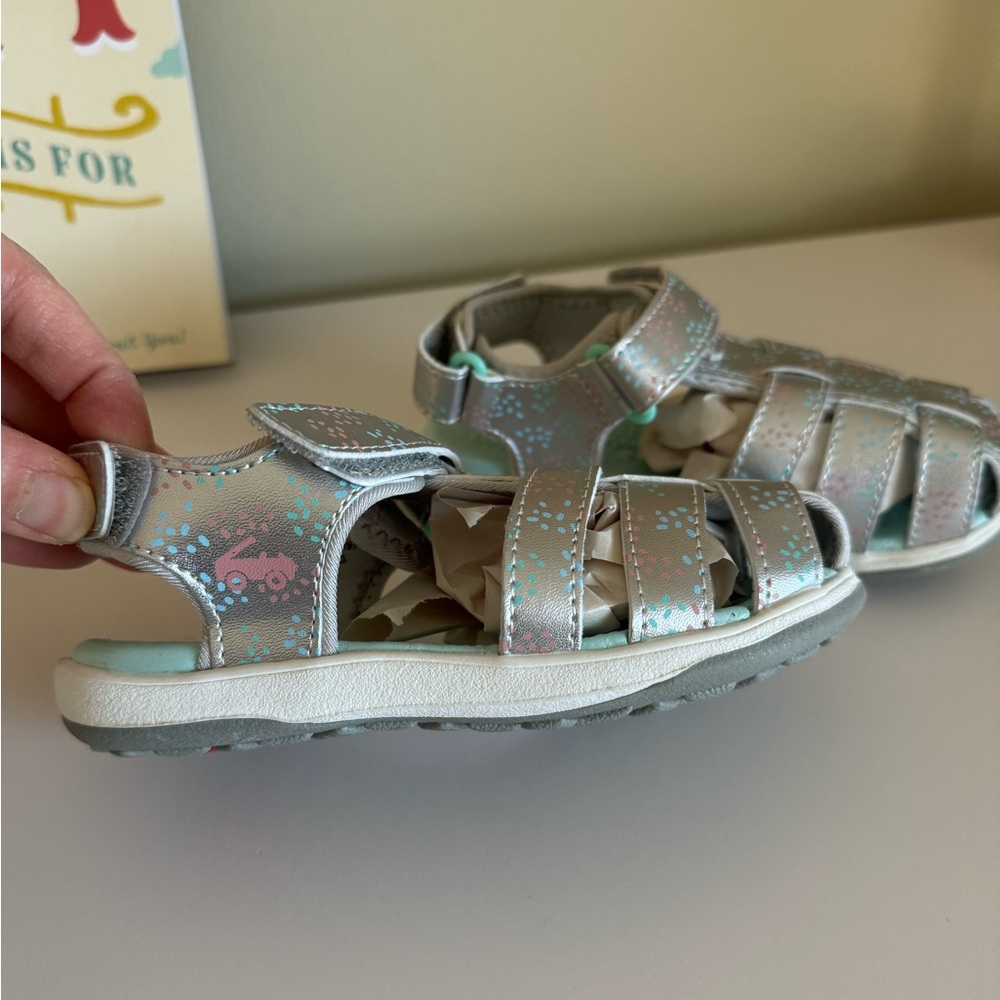 See Kai Run Toddler girl sandals size 10 NWT